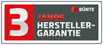 Buente 3 Jahre Garantie Logo