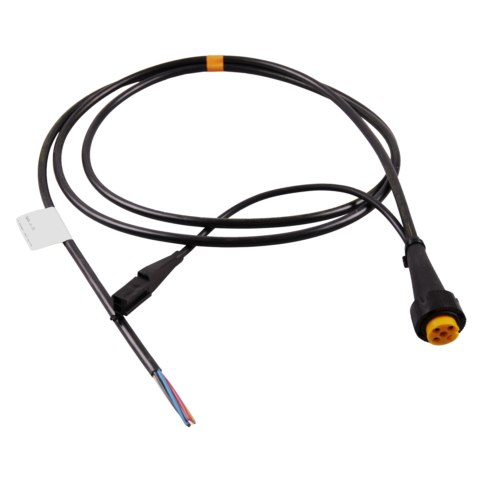 Connection cable, with bayonet