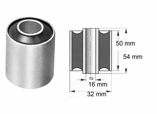 Silentbus, voor schwingarm 32 mm