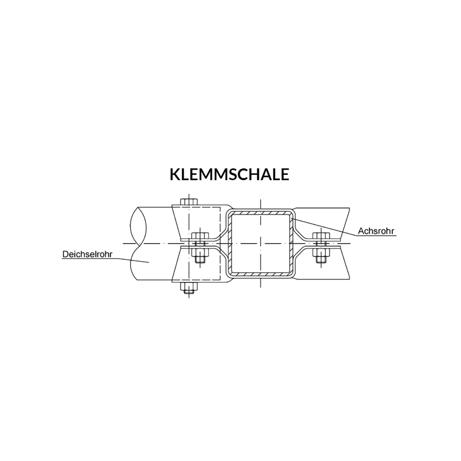 SCHLEGL Klemschaal, Ø 60/ VK 64 mm