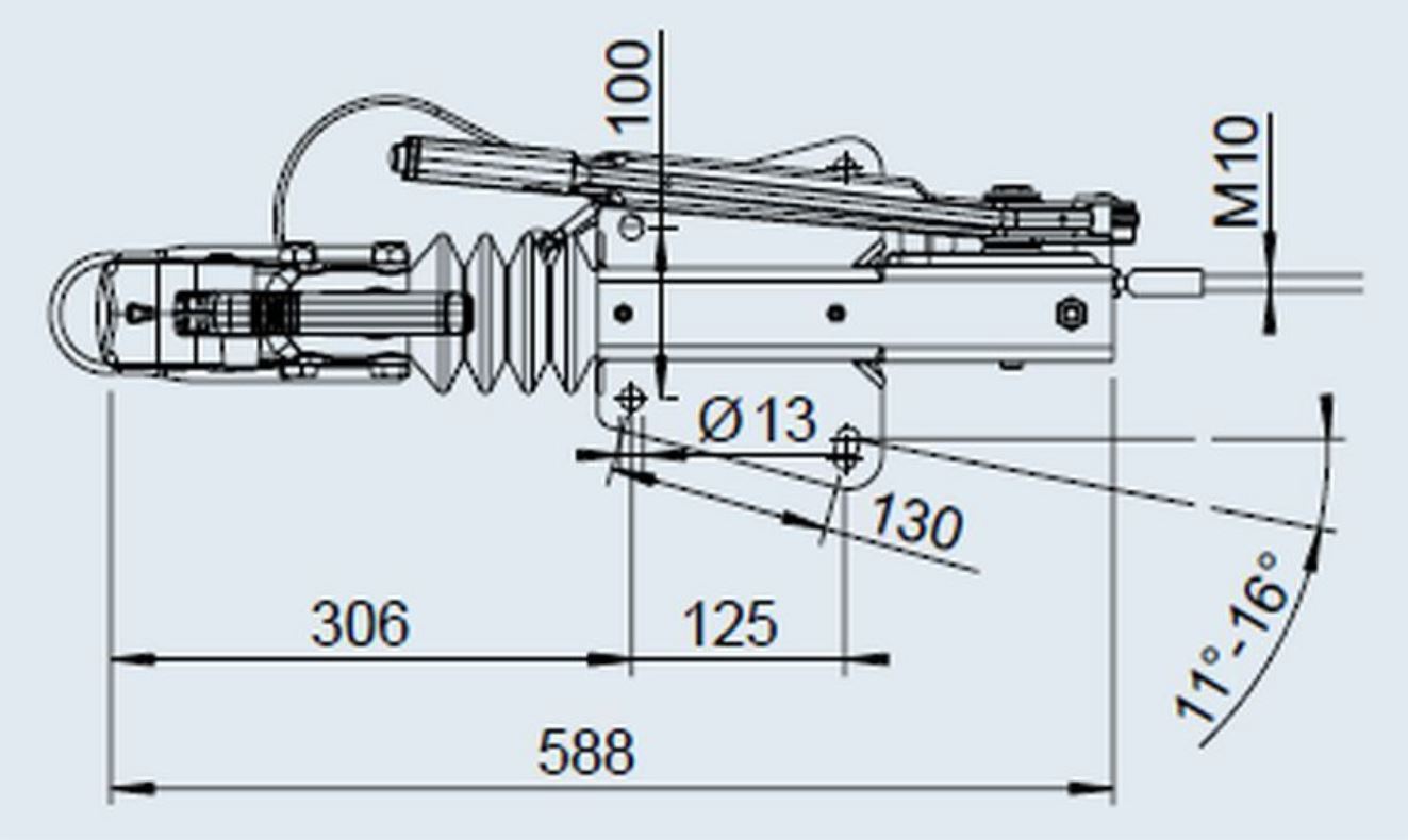 AL-KO Auflaufeinrichtung 60 S/2, 450-750 kg