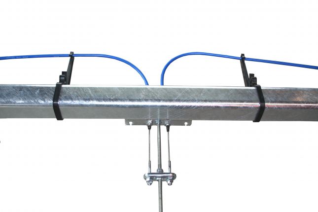 KNOTT Remkabelhouder, voor aslichaam 80 x 80 mm