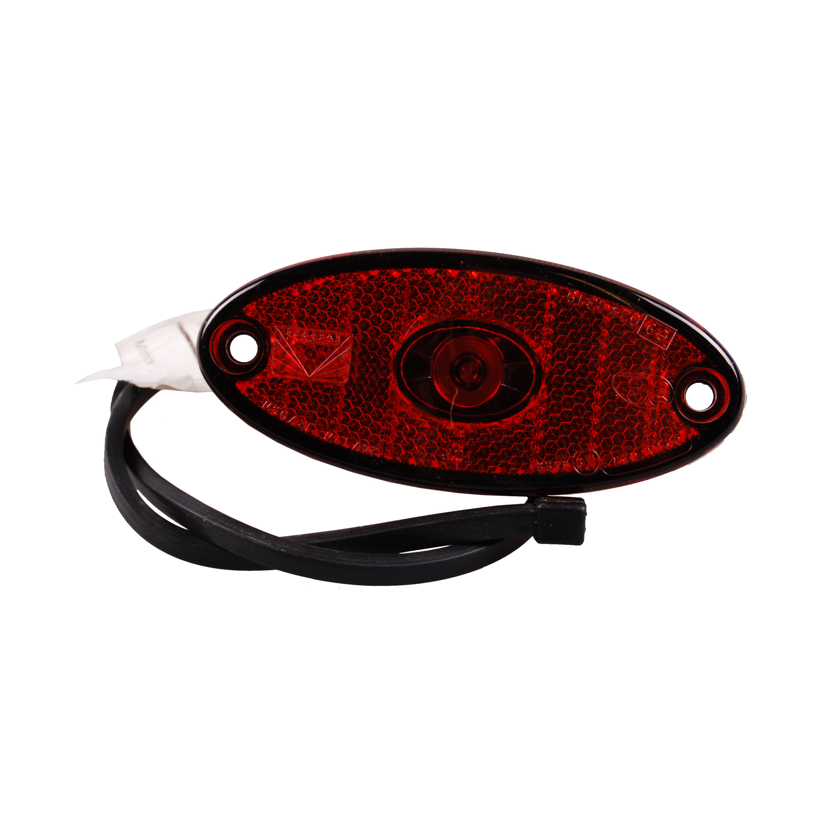 ASPÖCK Flatpoint II LED, rood, met reflector/kabel