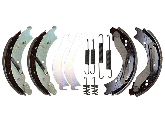 KNOTT Remschoenset, 250 x 40 mm, voor 25-4066 hydr