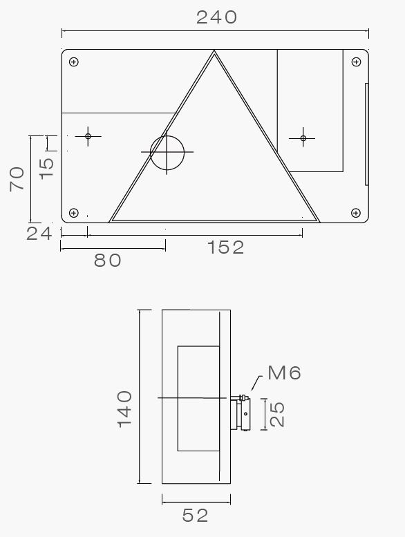 without bayonet-connector, wit