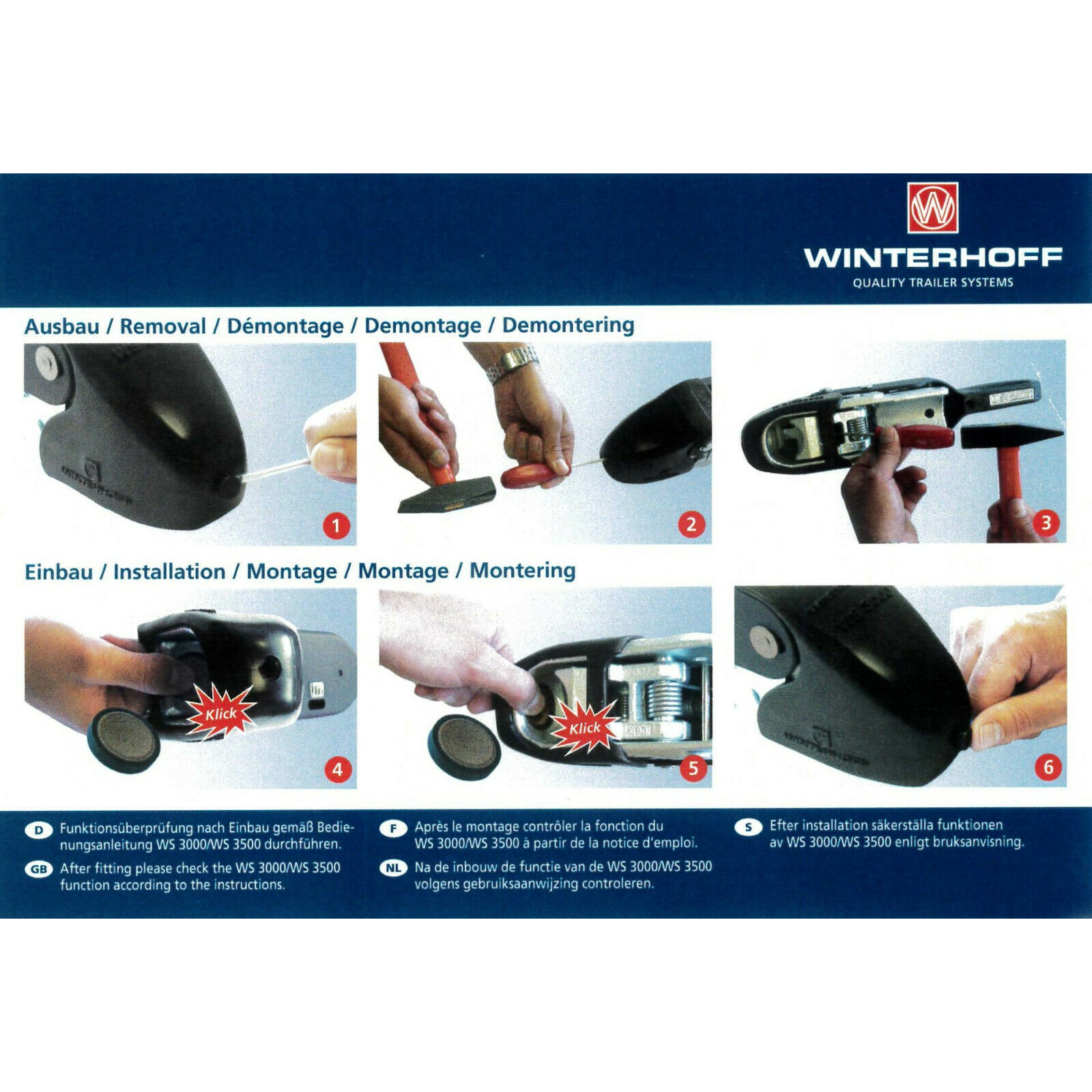 Clip-fitting kit, suitable for