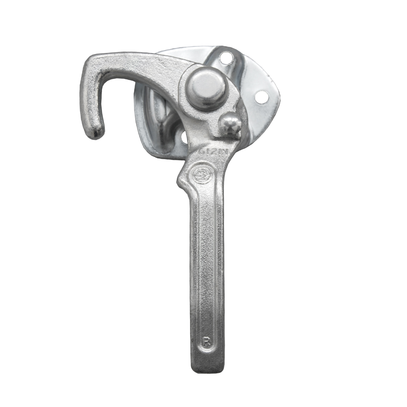 Angle-handle lock, plate to be