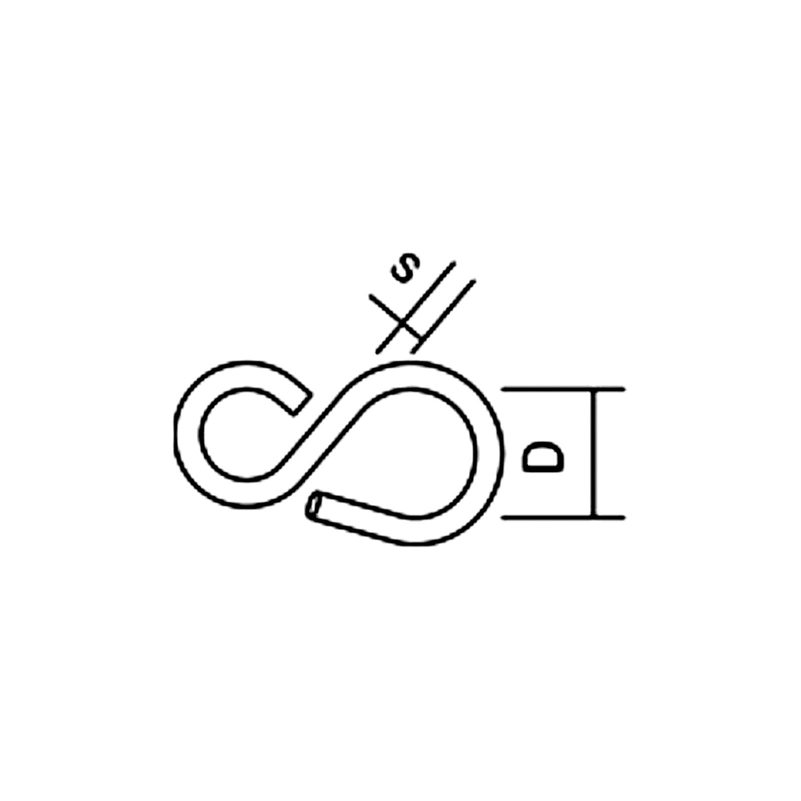 S-hook, galvanised
3,0 x 30 mm