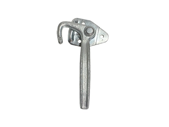 Angle-handle lock, plate to be