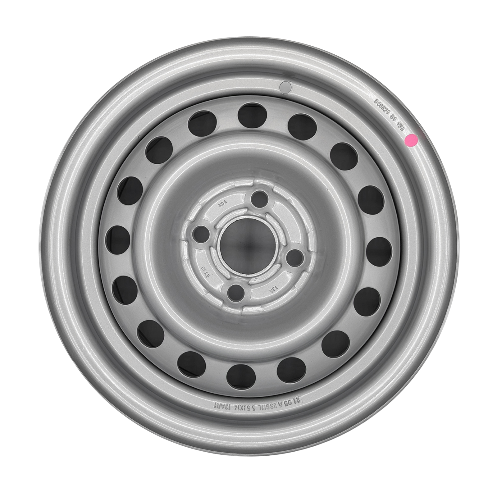 Stalen velg 14 inch, 5,5 J x 14 H 2, 4 x 100