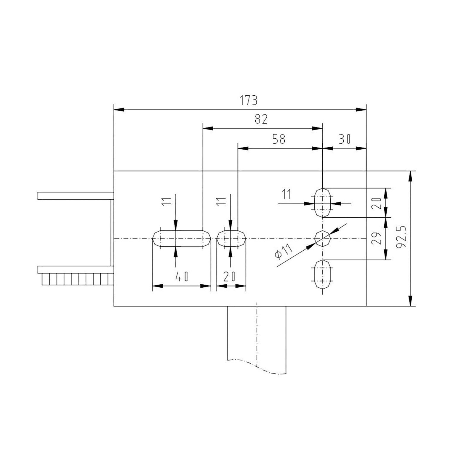 NIEPER safety winch, 550kg wit