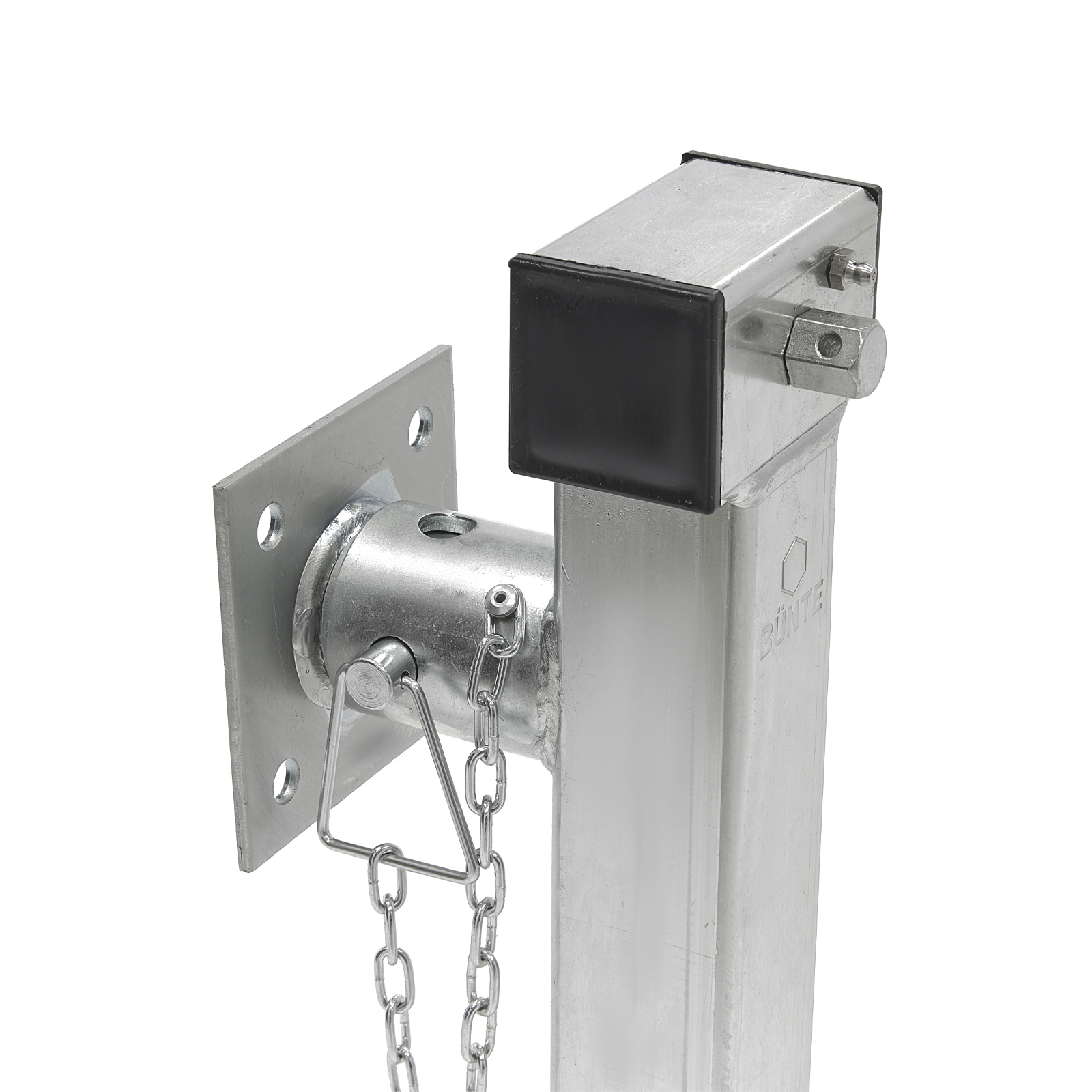 BÜNTE Flansch, 120 x 120 x 60 mm, LA 80 mm