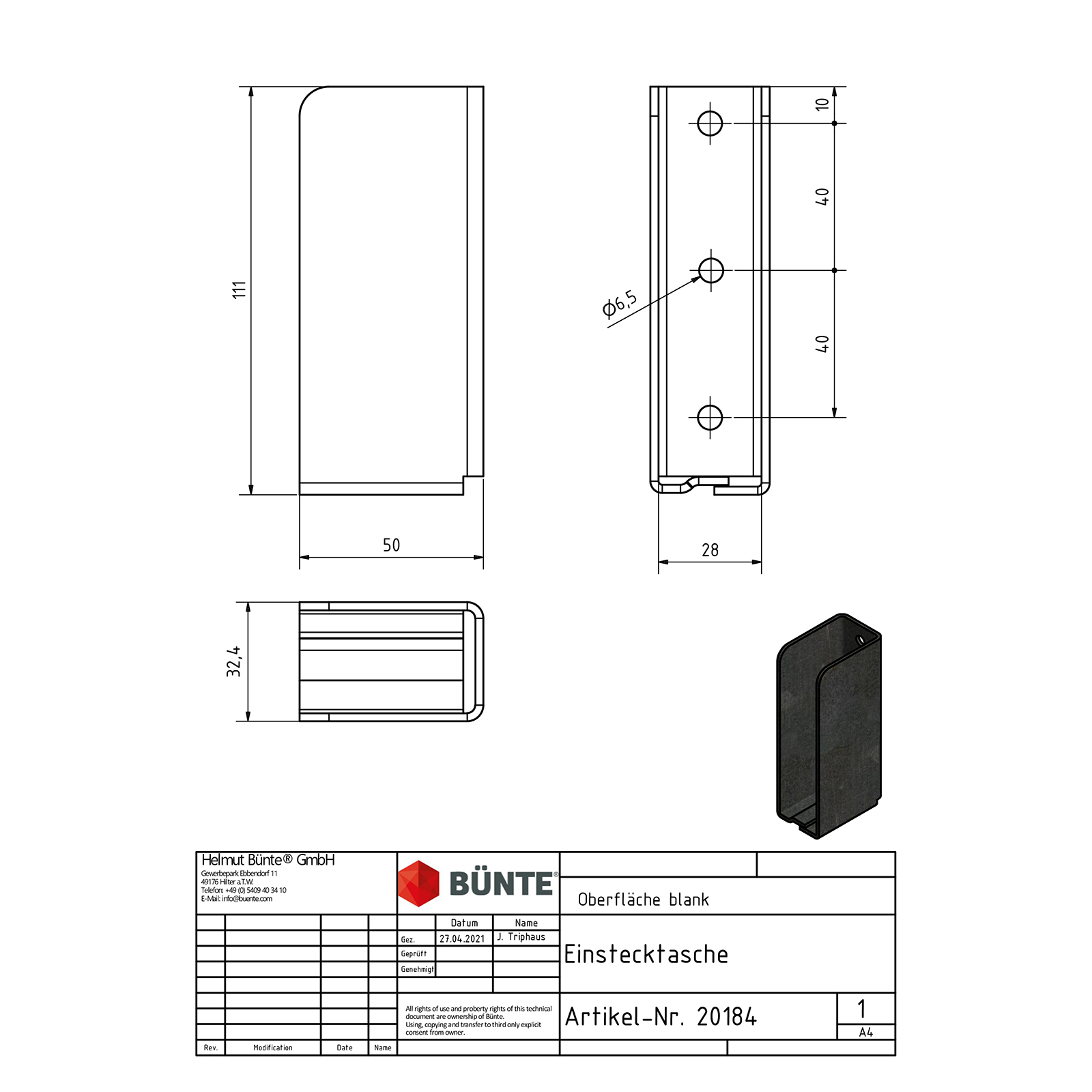 28 x 50 x 100 mm