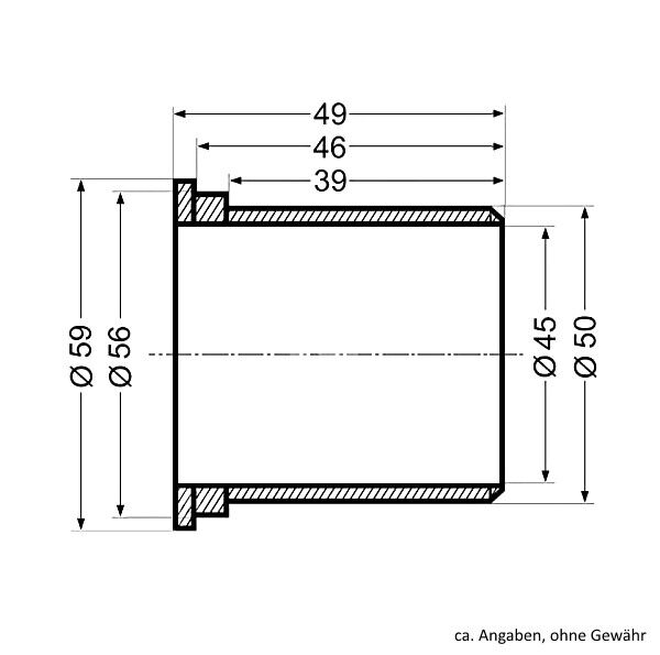 KNOTT-bearing bush suitable fo