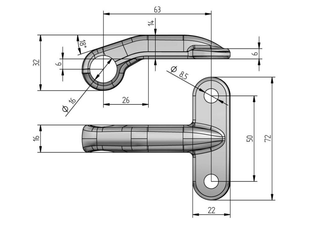 Incidence eyelets, for screwin