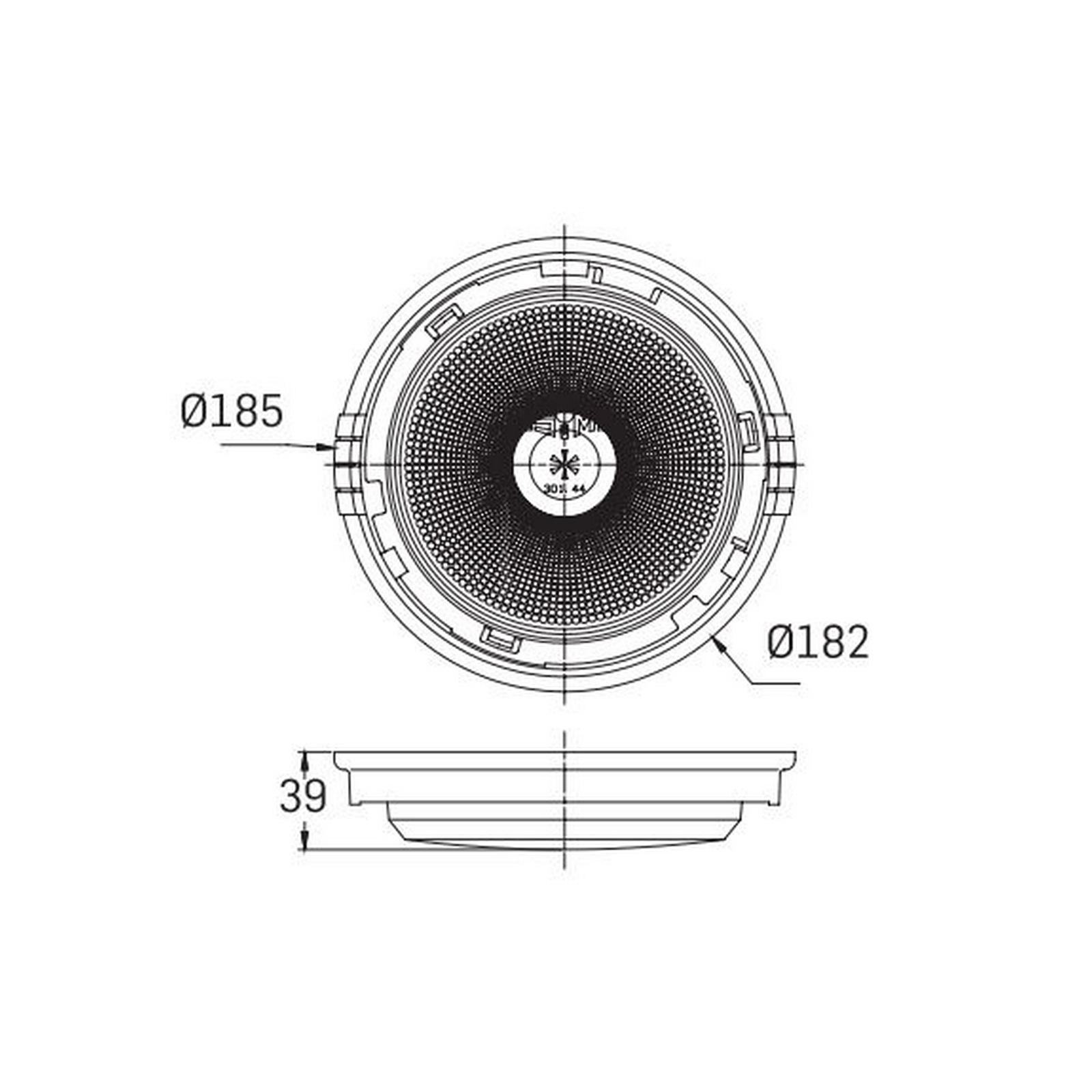 PROPLAST interior lamp ø 185 m