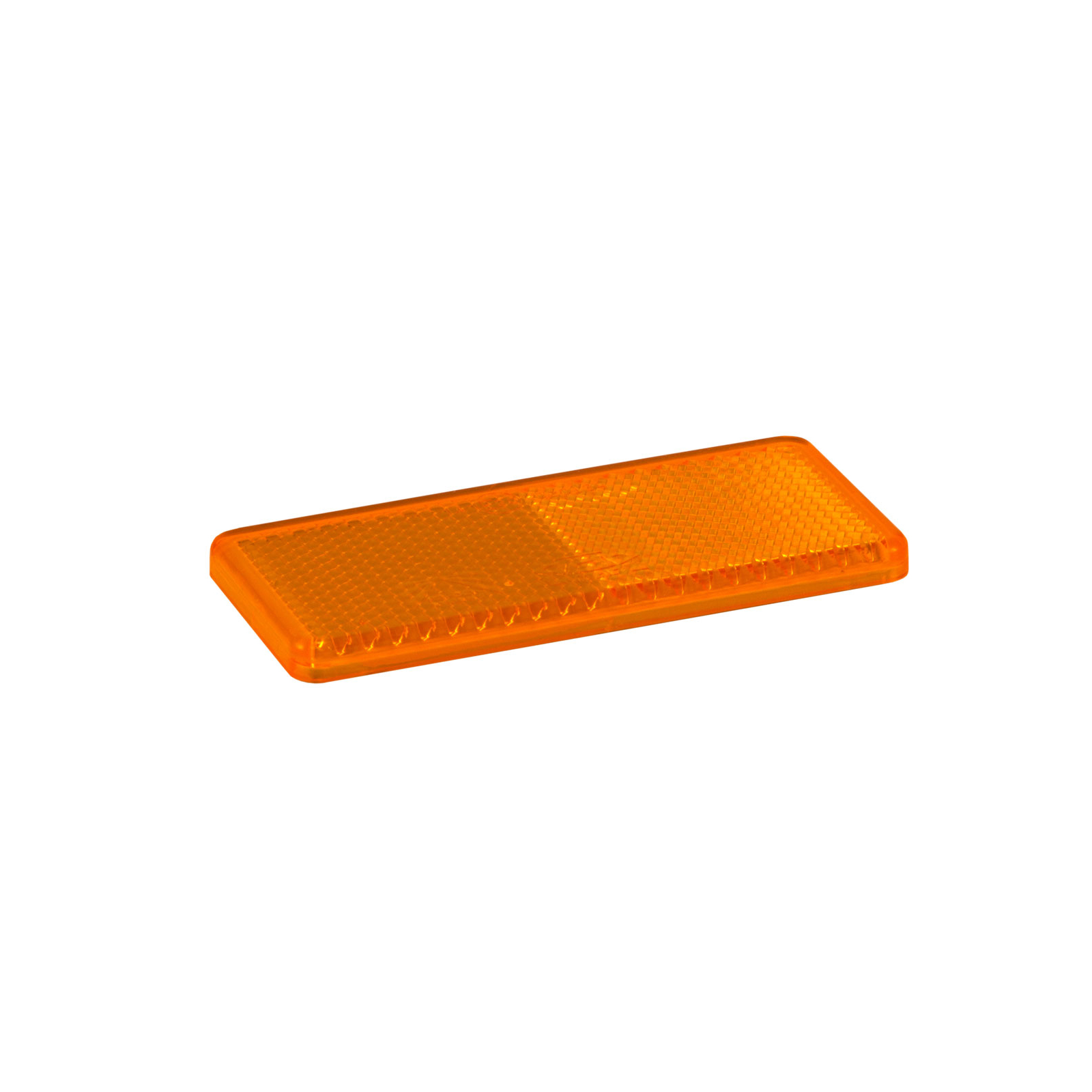 Reflector, oranje, 90 x 40 mm, met kleeffolie