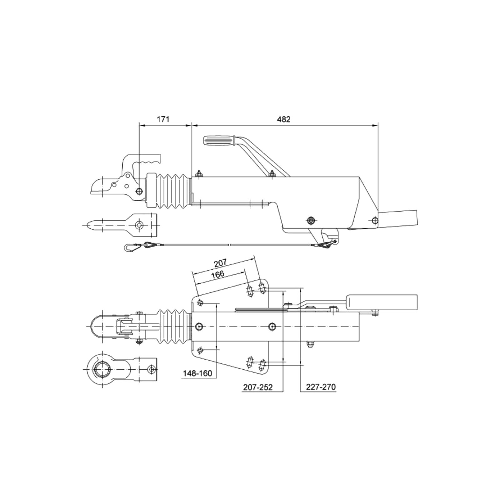 SCHLEGL SFV 35 Oplooprem, 3000-3500 kg