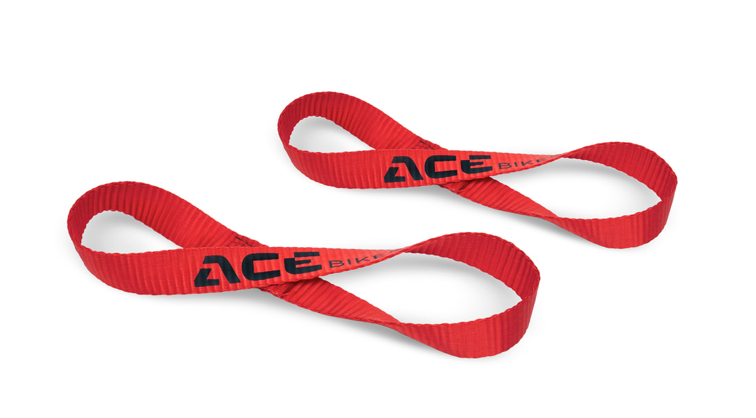 ACEBIKES Loops Set, met 2 lussen 25 mm x 0,4 m