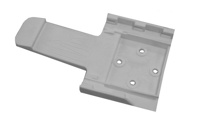 Halter f. Unterlegkeil 40062, weiß