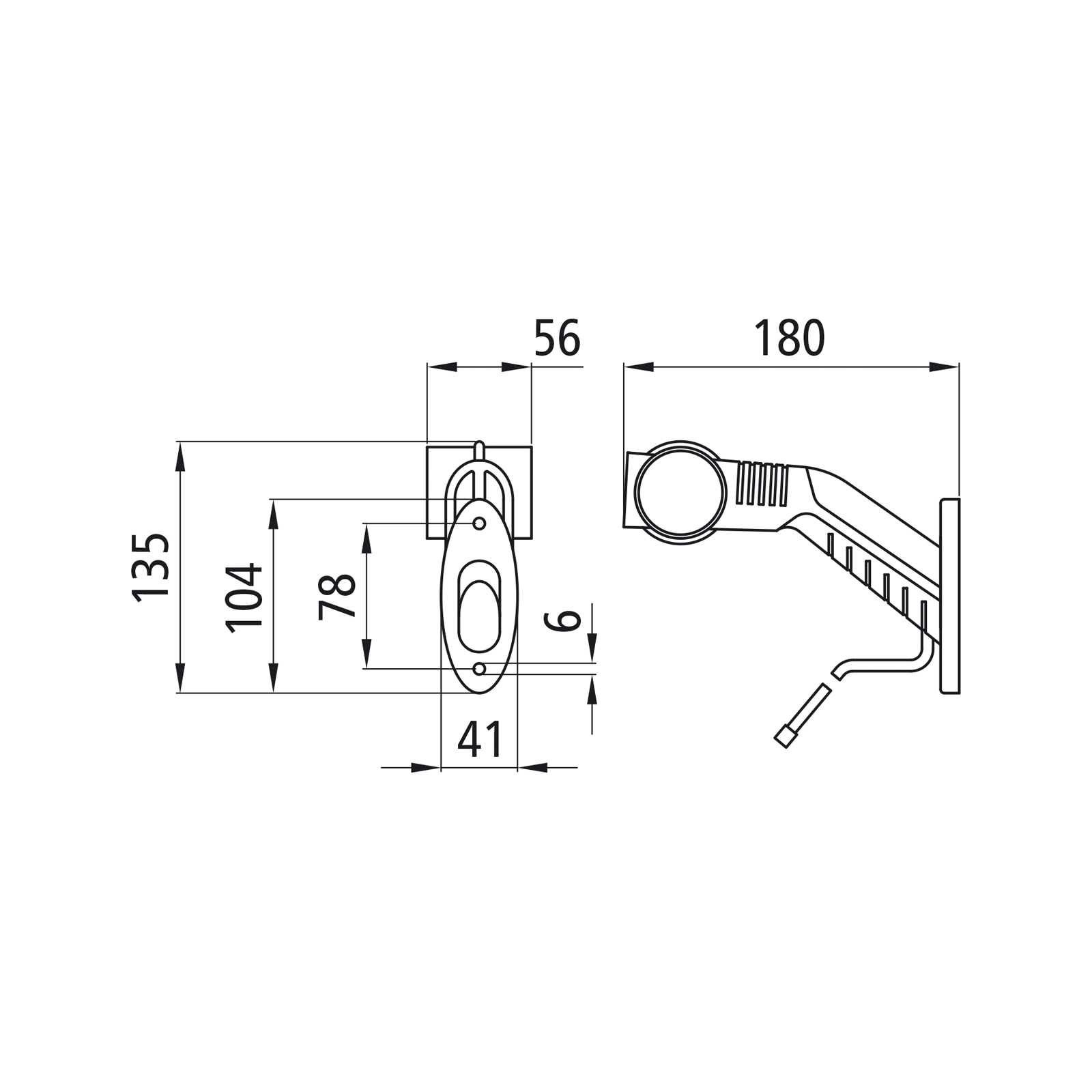 ASPÖCK-Superpoint 3 LED, end-o