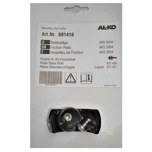 AL-KO Frictiecupset voor AKS 3004/3504, voor/achte