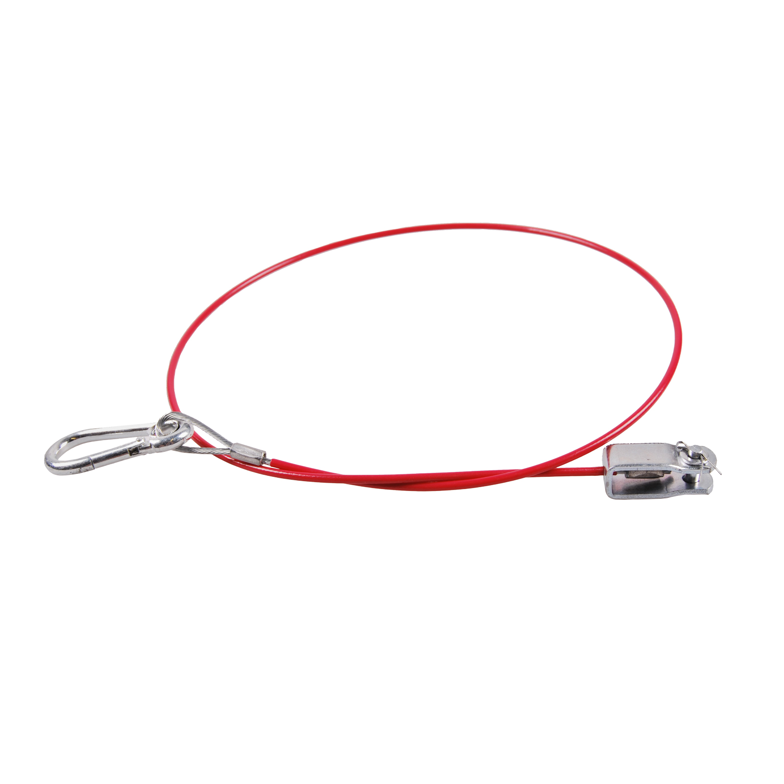 KNOTT Abreißseil, 1050 mm, m. Karabiner/Gabelkopf