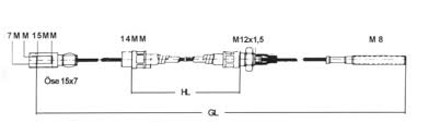 AL-KO Remkabel, HL 530 / GL 785 mm, LONGLIFE