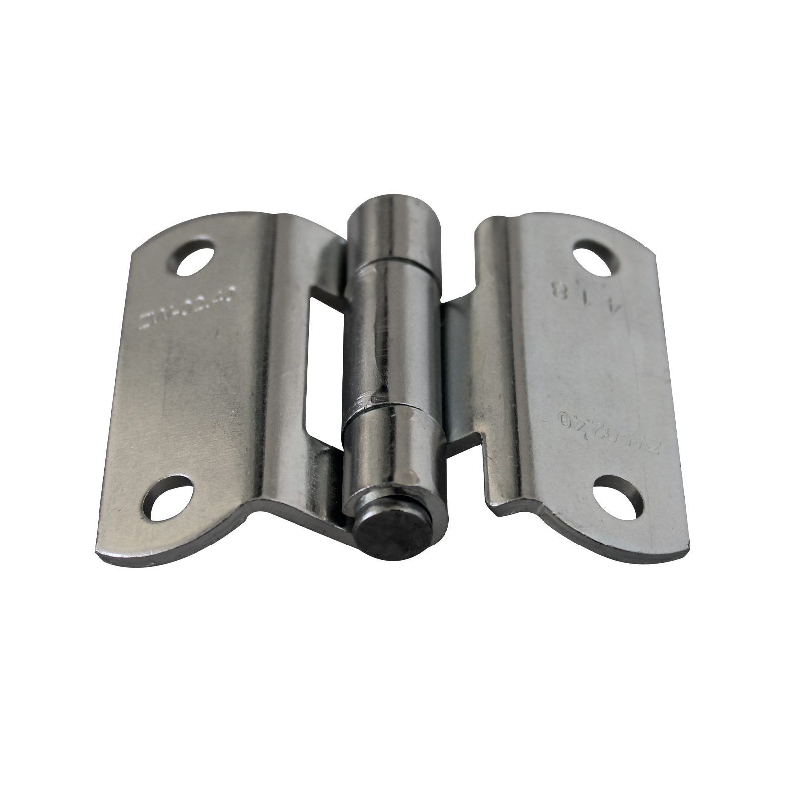 Screwed hinge, 59 x 76 mm, gal