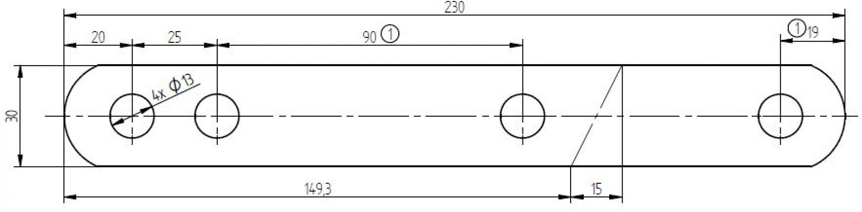 Catching cable for unbraked tr