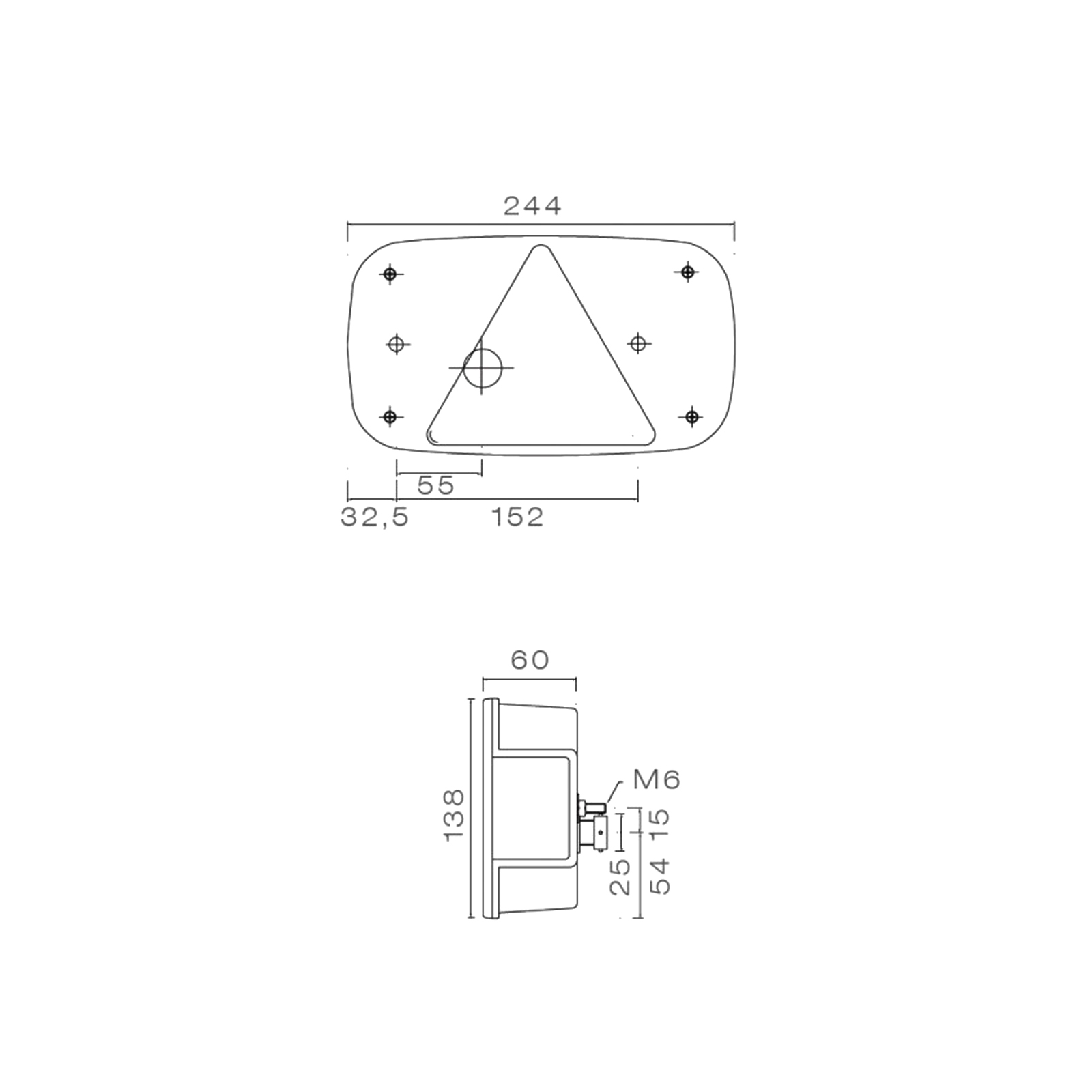 ASPÖCK Multipoint III Rückleuchte rechts