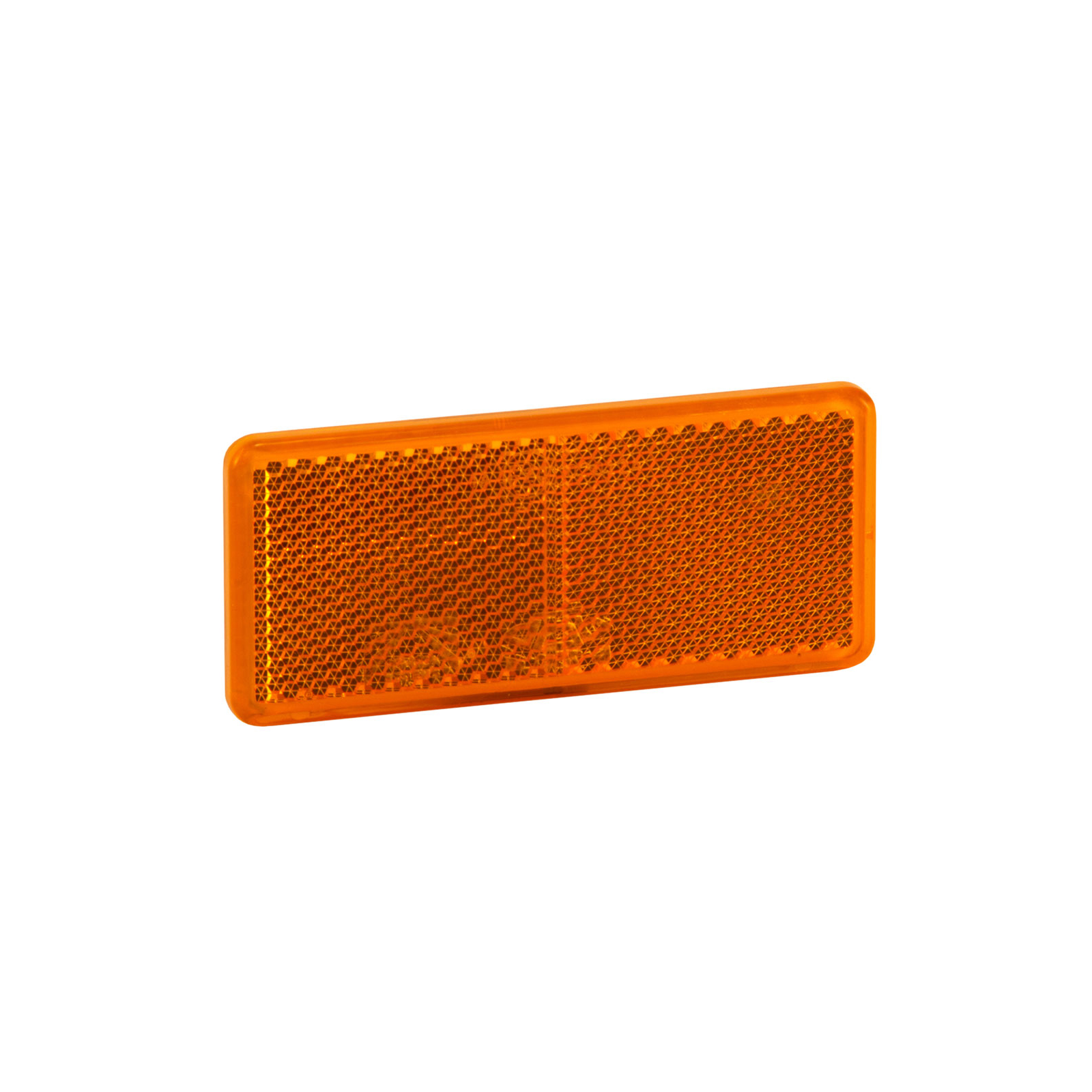 Reflector, oranje, 90 x 40 mm, met kleeffolie