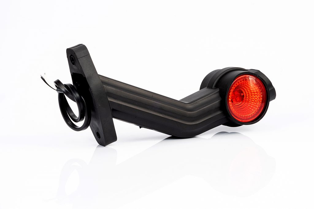 FRISTOM FT-140 F LED, rood/wit/oranje, links