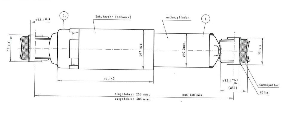 AL-KO Wielschokbreker Octagon Zwart, tot 4000 kg/p