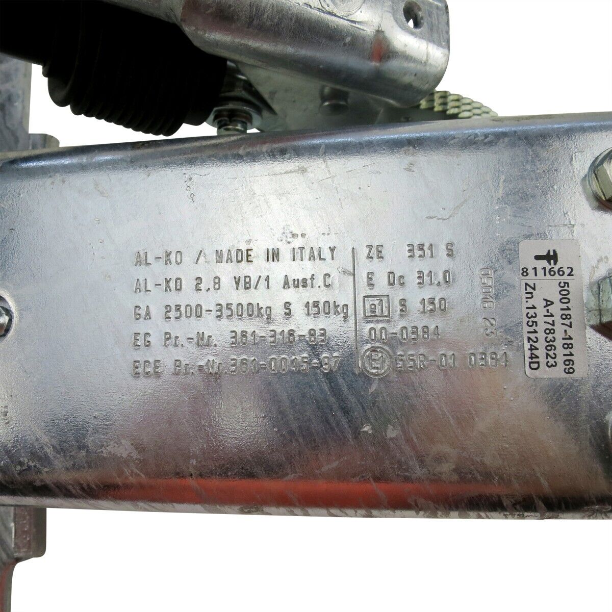 AL-KO Auflaufeinrichtung 2,8 VB/1-C, 2500-3500 kg