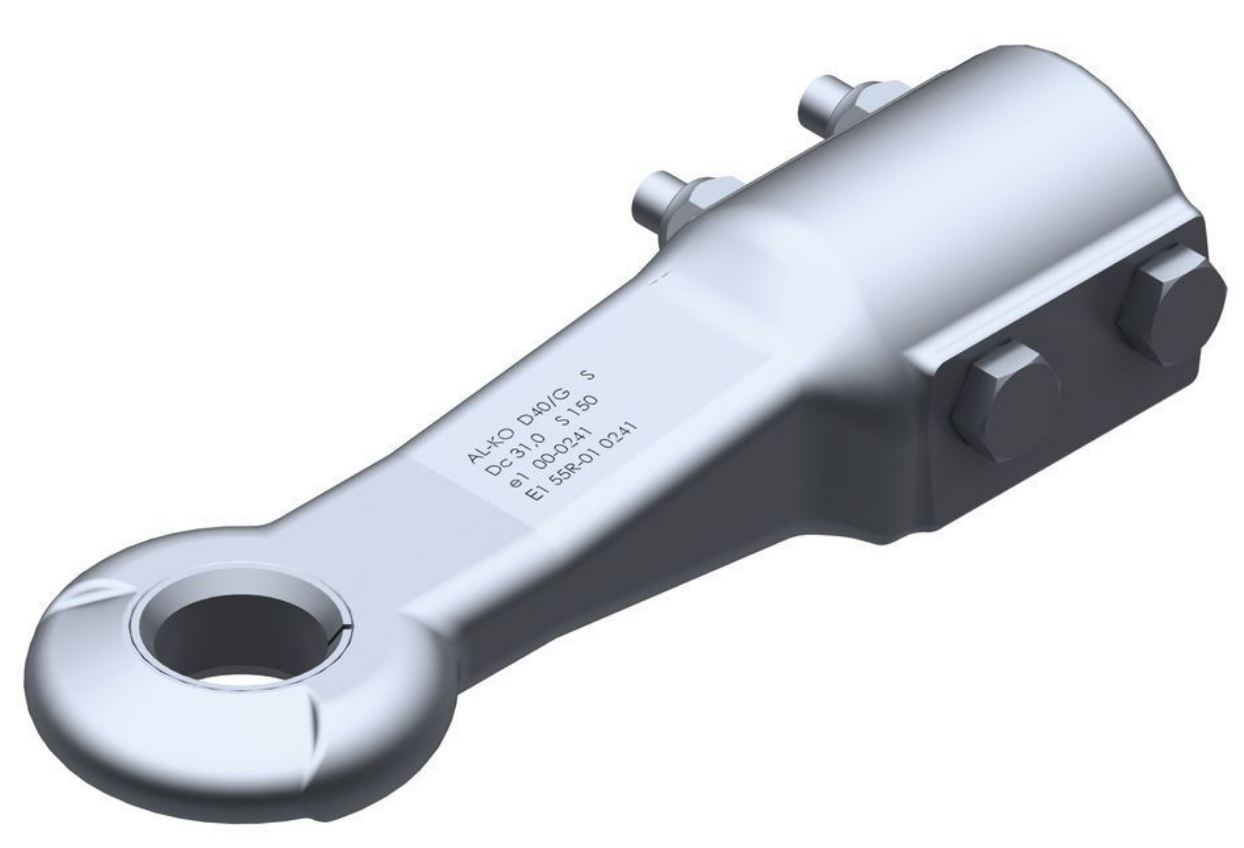 AL-KO DIN-Oog D 40/G, voor Ø 60 mm trekstangen