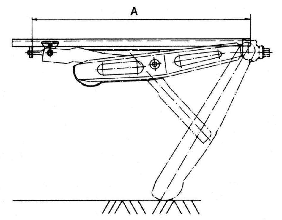 AL-KO Steckstütze Premium, 281 x 605 x 135 mm