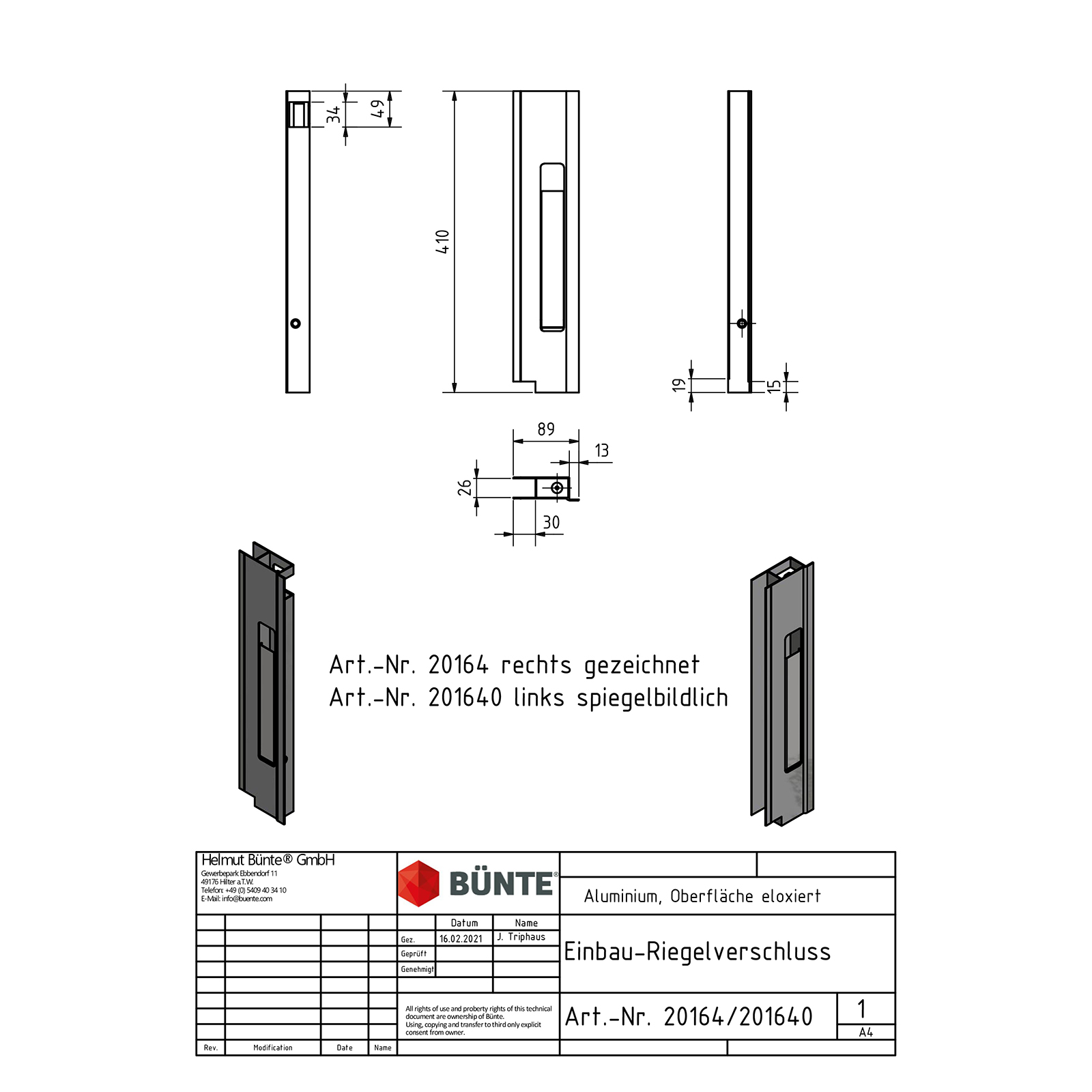 Bar instep-closure, stable typ