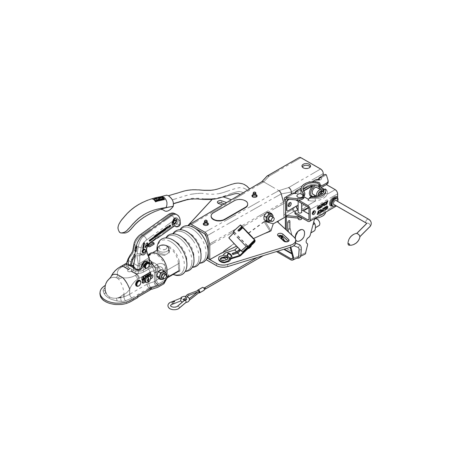 AL-KO Auflaufeinrichtung ZAF 1,5-2, 750-1500 kg