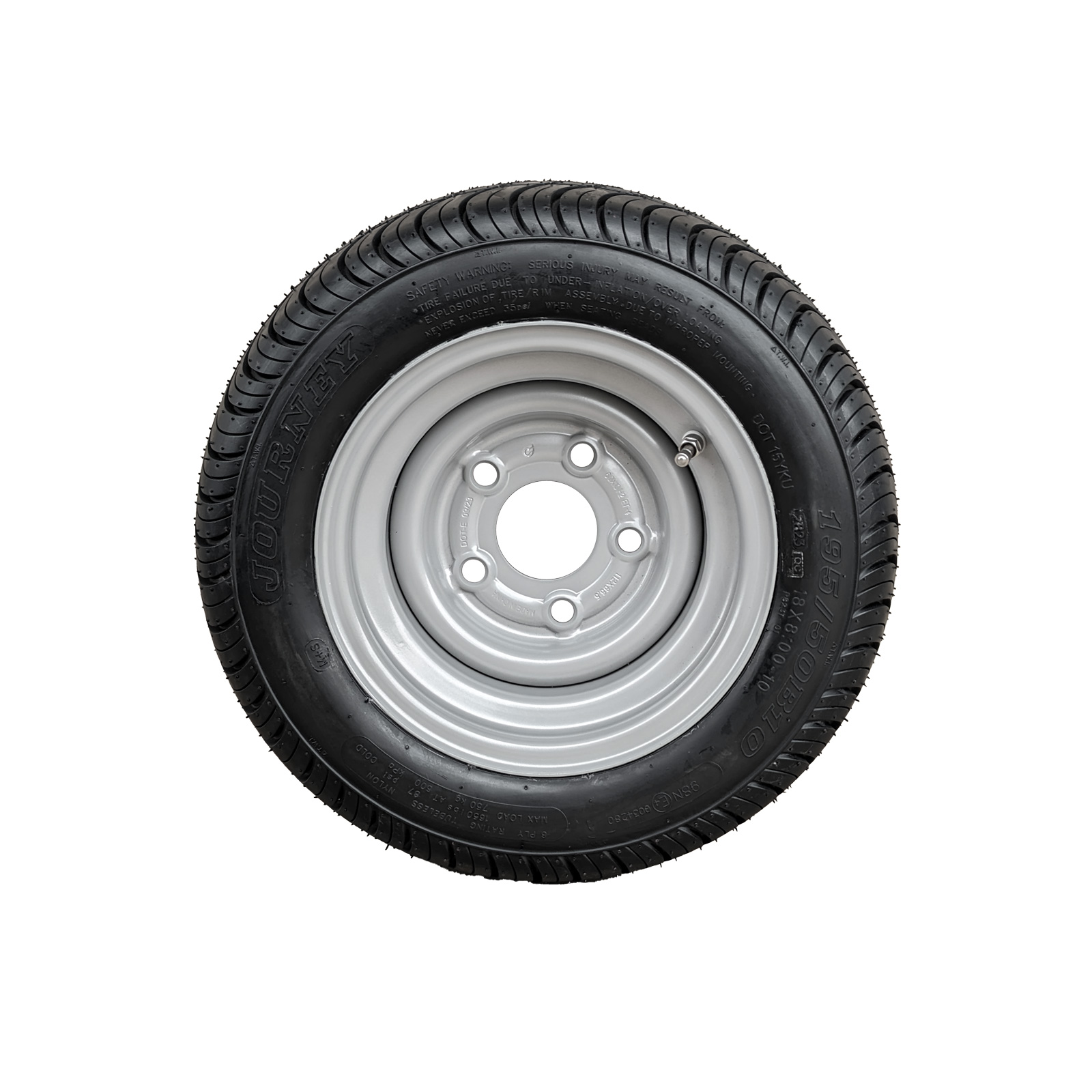 JOURNEY Wiel, 195/50 B 10, 6.00I x 10 H2, 5 x 112