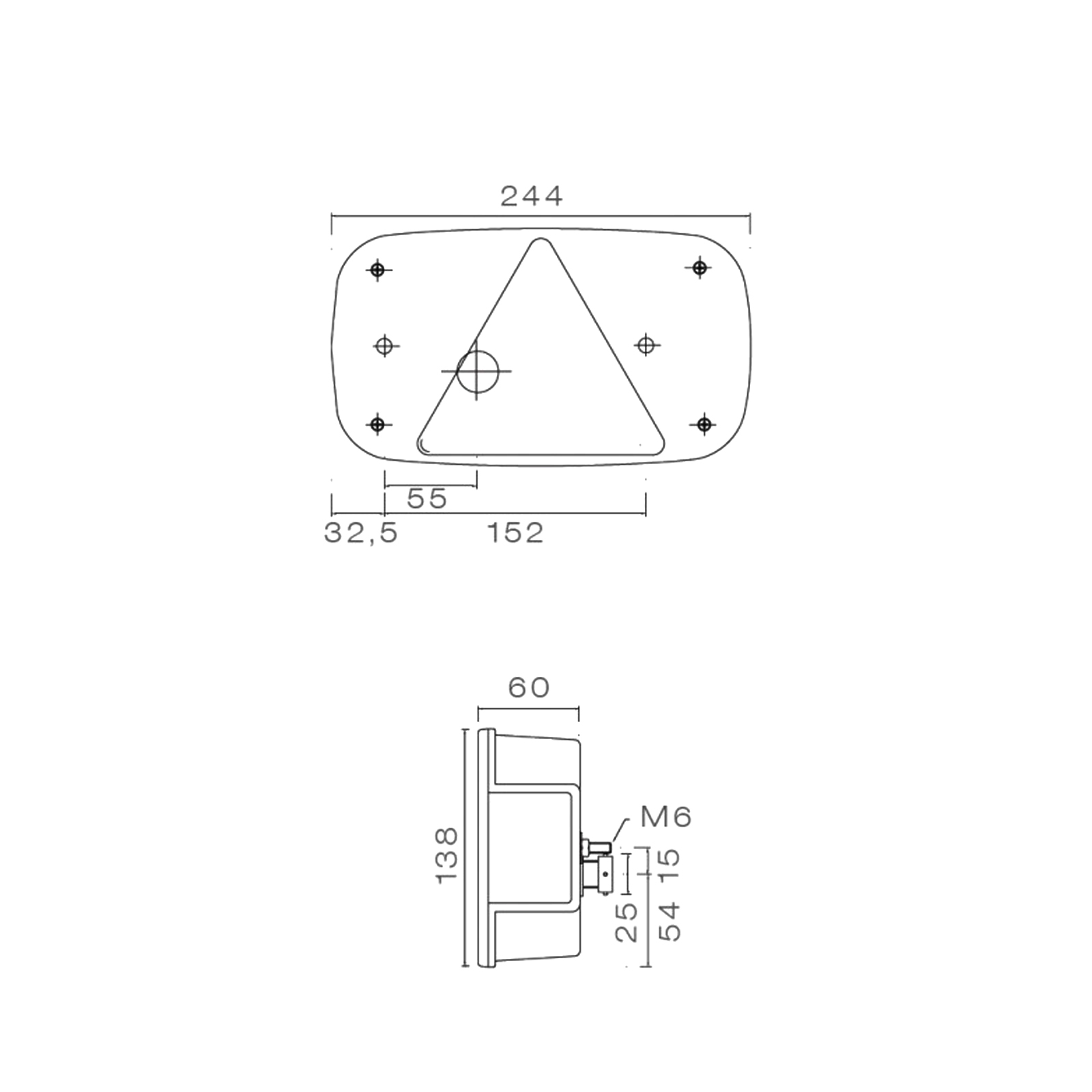 ASPÖCK Multipoint III Rückleuchte rechts