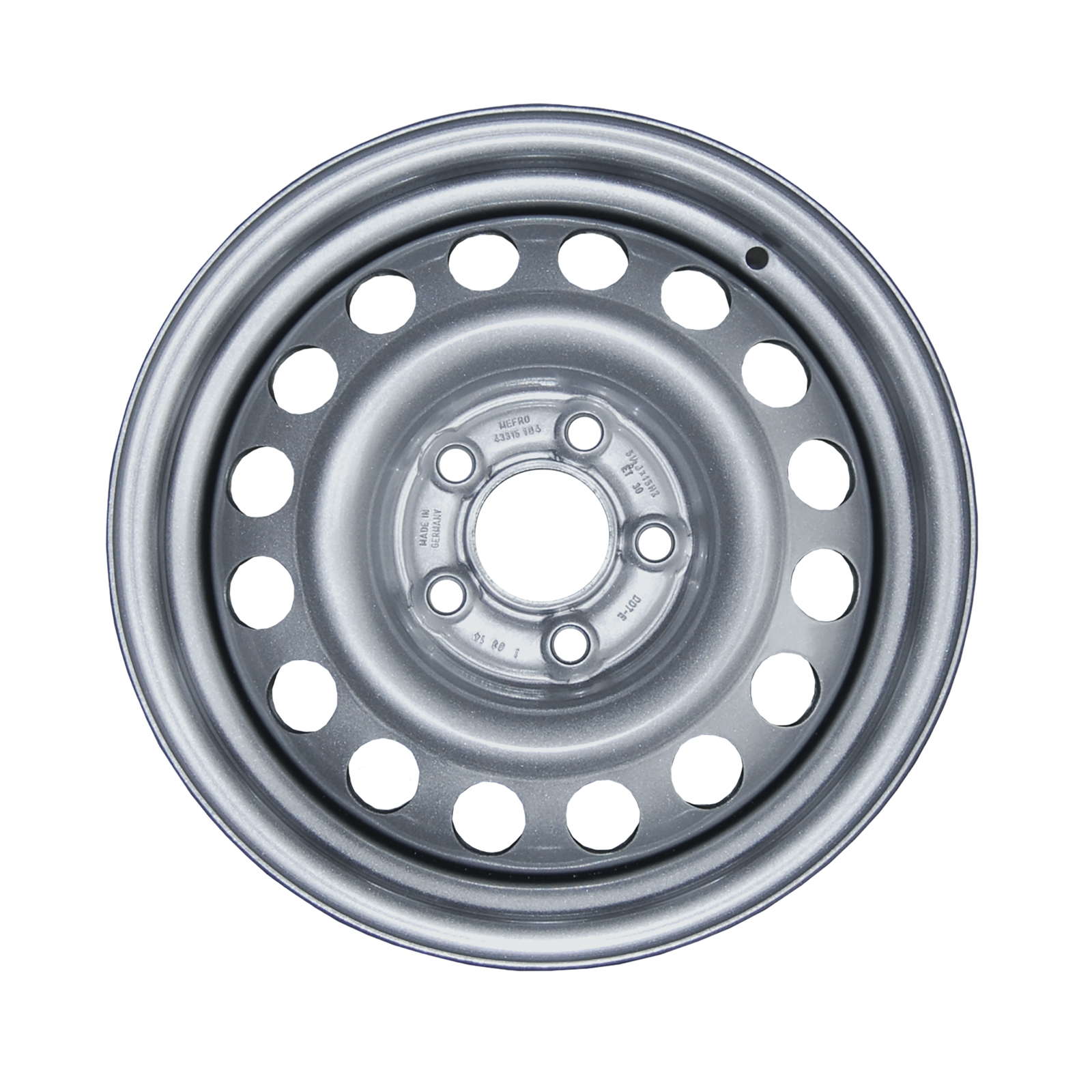 Stalen velg 15 inch, 5,5 J x 15 H 2, 5 x 112