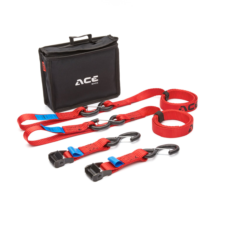 ACEBIKES Cam Buckle Premium, m. 2 Zurrgurten