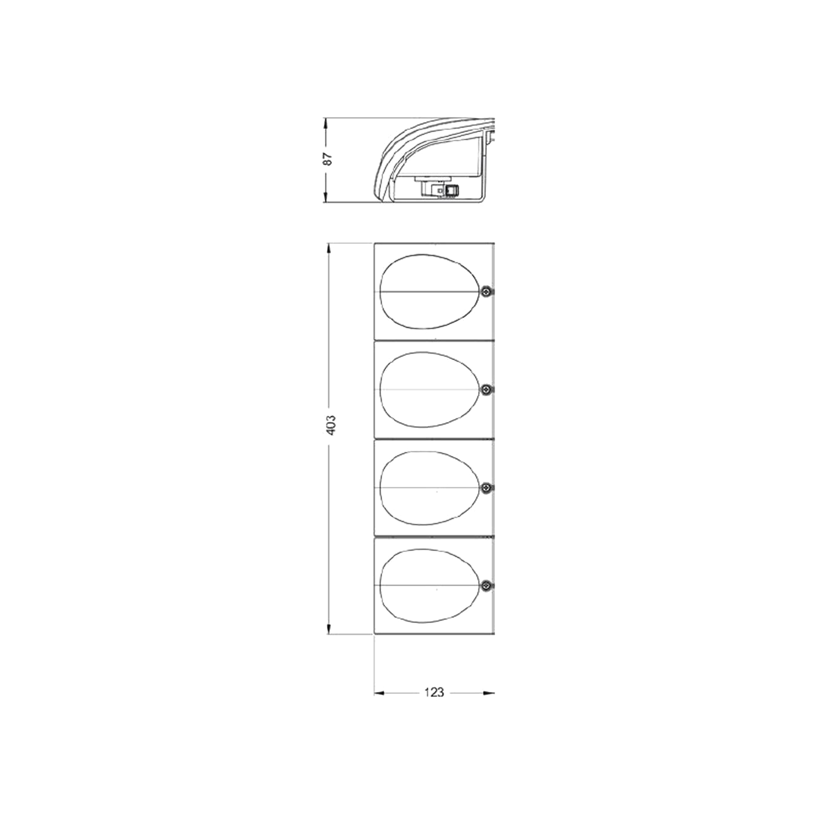 JOKON BL 810 Knipperlicht, modulair