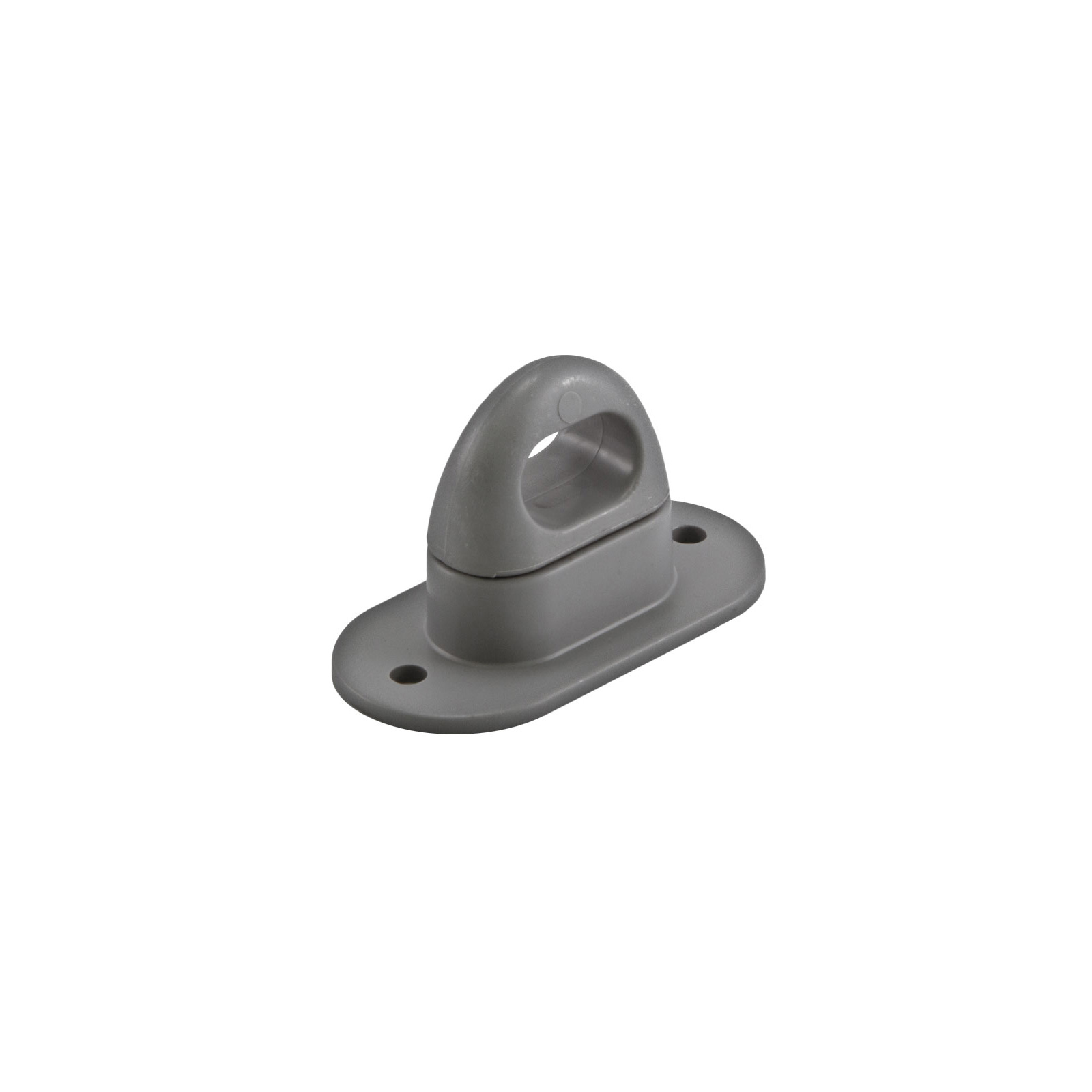 Rotary lock, plastic, grey, su