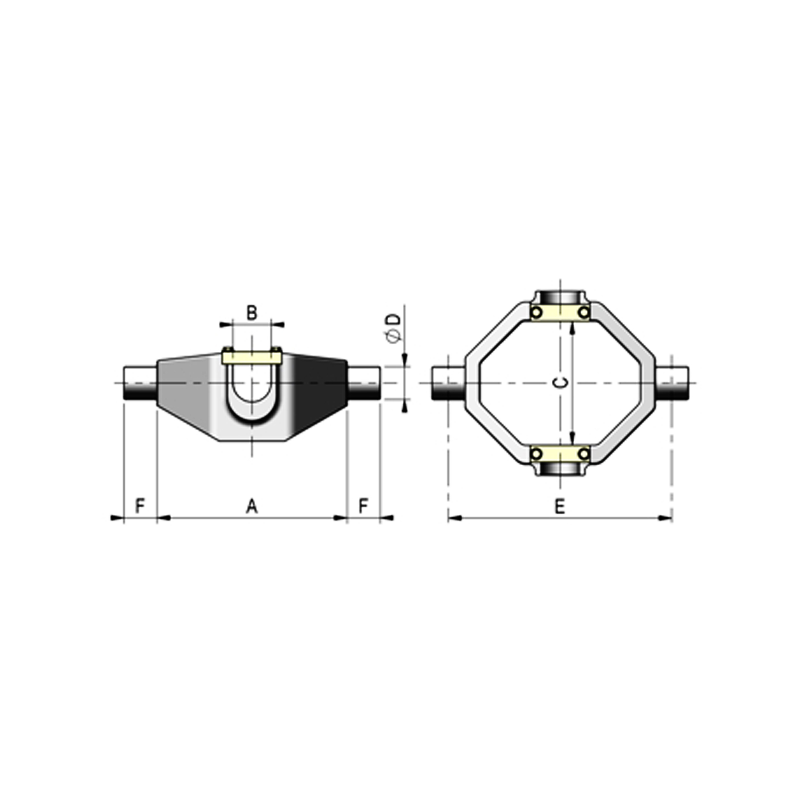 Kardanring Type 0
passend bij