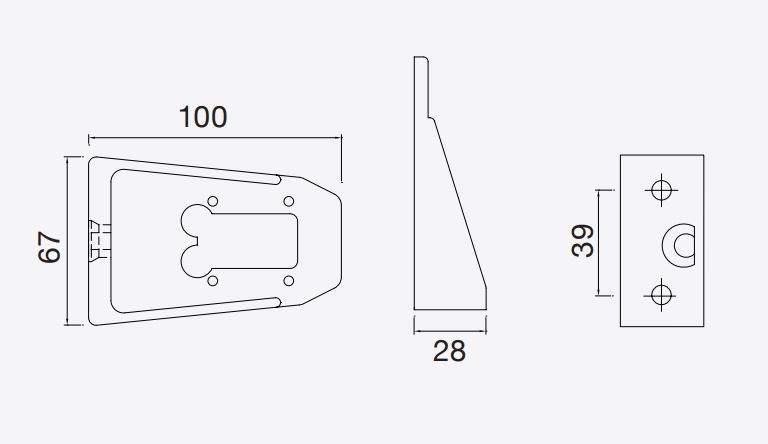 Bracket suitable for Flexipoin