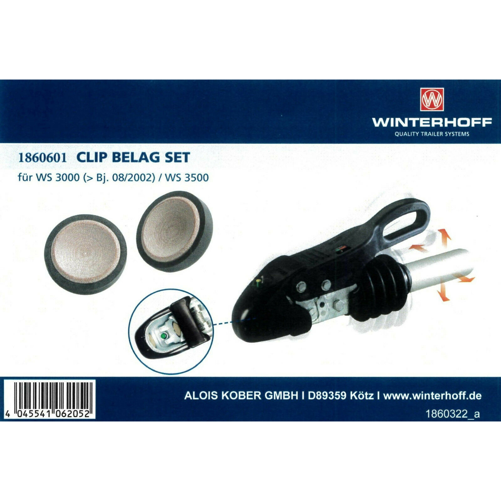 Clip-fitting kit, suitable for