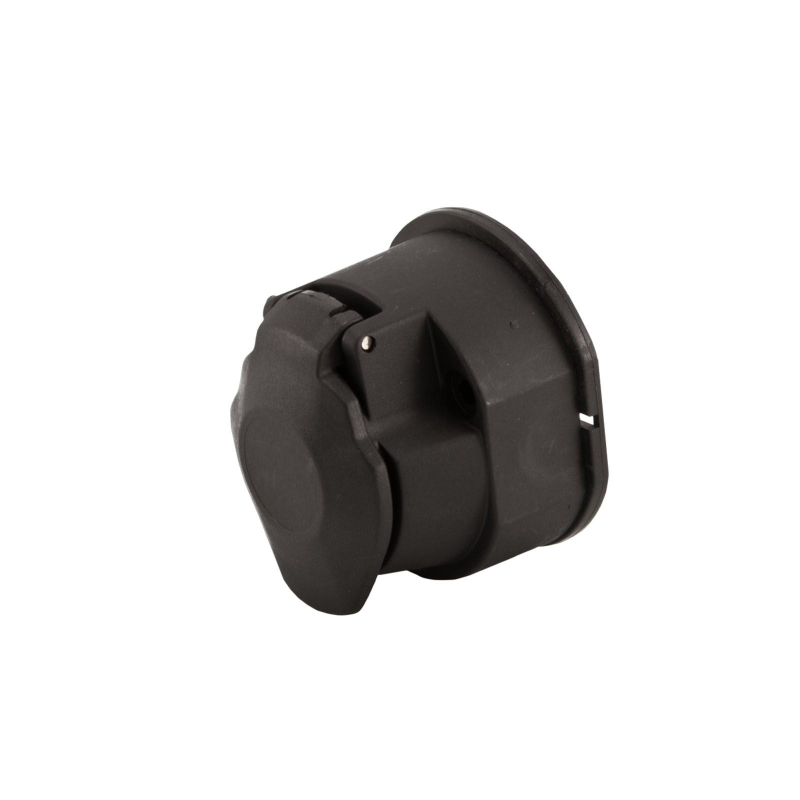 13-pin socket, plastic,with tu