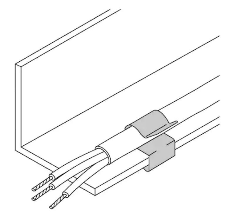 Trägerklemme Typ SRV, Ø 12-14 mm, Klemmb. 2-4 mm